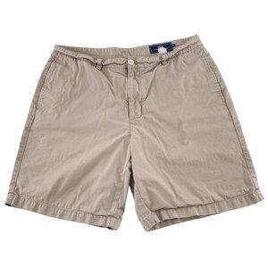 Vineyard Vines Men's size 36 Khaki Tan Chino Shorts Flat Front